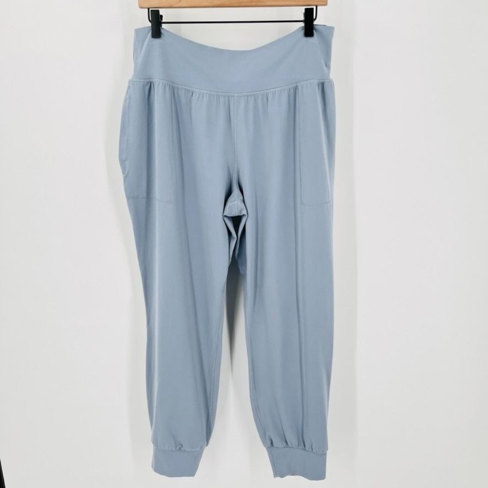 Athleta Salutation Jogger Size XL Blue Star Yoga Casual Athleisure
